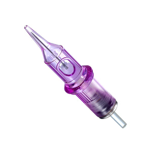 Big Wasp Purple Tattoo Needle Cartridges Round Liner with Safety Membrane