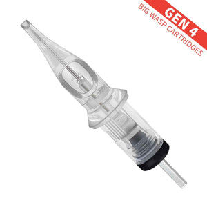 Big Wasp Tattoo Needle Cartridges Round Liners (Generation 4) with Safety Membrane