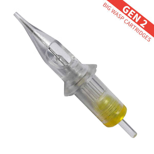 Big Wasp Tattoo Needle Cartridges Round Shader (Generation 2) with Safety Membrane